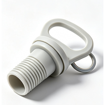dian--84 Threaded Plastic Sealing Plug with Pull Ring
