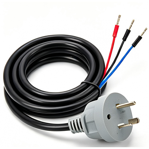 dian--89 Type F (Schuko ) Power Cord with Bare Leads