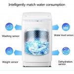 Fully Automatic Washer,Compact Turbo Washing Machine,Washing Capacity 8.5KG,Stainless Steel Inner Cylinder,10 Washing Modes,8 Water Level.