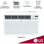 10,000 BTU Through the Wall Air Conditioner, 115V