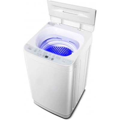 Fully Automatic Washer,Compact Turbo Washing Machine,Washing Capacity 8.5KG,Stainless Steel Inner Cylinder,10 Washing Modes,8 Water Level.